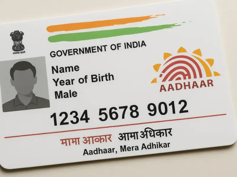AADHAR CARD COLOUR PRINT OUT
